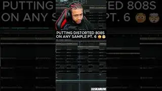 BLACK KRAY WITH DISTORTED 808S #808s #distorted808
