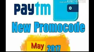 Paytm New promo code. May 2017