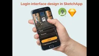 Android Login UI design in SketchApp