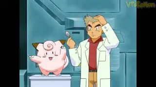 Clefairy attacks Professor Oak | Professor Oak Funny Moments