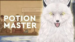 Mixing in Potion Craft is HARD with paws - Snowie Stream Clip