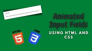Animated input field || Floated Input Field || Coding tutorials