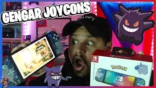 SPLIT PAD COMPACT (GENGAR) UNBOXING | THE BEST LOOKING POKEMON JOYCONS