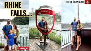 Rhine Falls Adventure Continues | Part 2 Vlog #poojaandvikrant #rhinefalls #switzerland