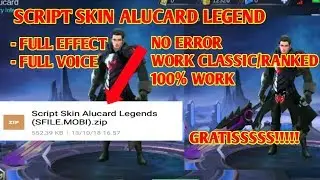 [UPDATE] SCRIPT SKIN ALUCARD LEGEND TERBARU WORK RANKED - MOBILE LEGEND