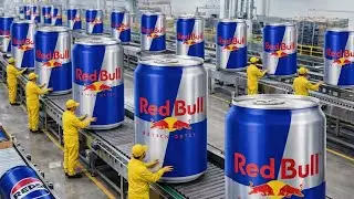 Inside the Red Bull Manufacturing Process at a Large-Scale Production Facility