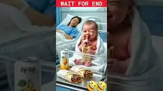 This Baby Is So Foodie&hellip;😂 #newborn #newbornbaby #interview #ai #aitrends #talkingbabies