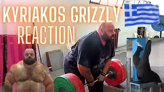 Powerlifter REACTS to Kyriakos Grizzly!!