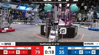 Qualification Match 41 - 2025 PCH District - Albany Event Presented by P&G