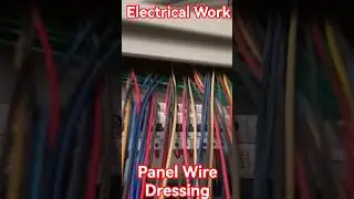 Panel Wire Connection #electric #shorts @MPElectrical-p4x 😭