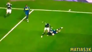 La locura de Nahitan Nandez en LA BOMBONERA - Copa Libertadores - Boca Palmeiras.