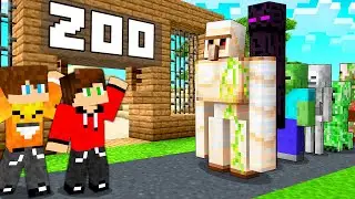 ZBUDOWALIŚMY WŁASNE ZOO NA SMILELANDI w Minecraft!