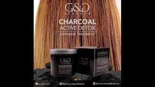 G&G Glamour Charcoal Hair Detox Mask