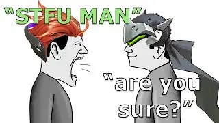 Overwatch players falling for LVL 0 ragebait