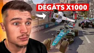 SURVIVRE EN DEGATS EXTREME A MONACO - F1 24 😱😂