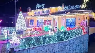 La casa di Babbo Natale a Bozzano. 2025 via Vittorio Veneto 65 