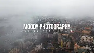 Moody Aerial Photography in Stockholm Sweden!