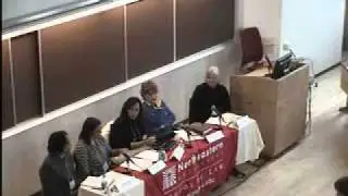 Dalton Symposium 2010 -  Panel 3: 