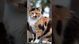 The Most Beautiful Calico Cat You'll See Today 😍