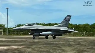 Caribbean Fox: F-16 and Refueling at Mu&ntilde;iz ANGB