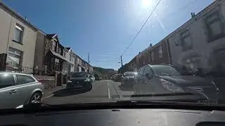 Driving from Glyncorrwg to Bwlch (April 2025)