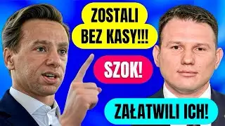 POTĘŻNE UDERZENIE W KONFEDERACJĘ! CAŁA OPOZYCJA BEZ KASY