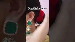 ▶️Beautiful Woolen Flower 🌸 | Handmade Hair Accessory ✨