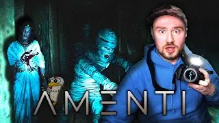 I Can't Stop Playing Cursed Camera Horror Games || Amenti
