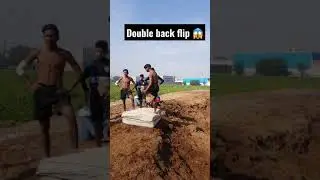 Double back flip ||standing double back flip ||Tik tok Popular video