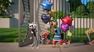 Bodi and Angus VS The Electric Gate - Unnoticed Scene in Rock Dog