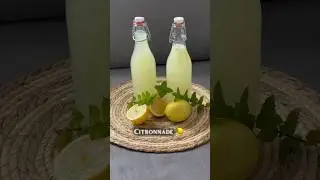 Citronnade &agrave; la menthe 🍋  #recette #recetterapide #citronnade #citron #cocktail #boisson