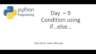 09 Day 9 Condition if else (Python CodingKids)