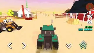 Minecraft Farm Game (Blocky Farm Racing) Android Gameplay