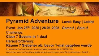 Pyramid Adventure - Easy #6 | Jan 27th, 2026