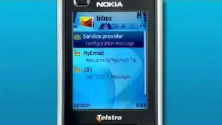 How to - Setup webmail on your Nokia 6120 connected to Telstra