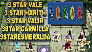 3 STAR BUİLD  - MAGE + ELEMENTALİST - BEST SYNERGY - META BUİLD WIN | OLD GLOBAL MAGİC CHESS | MLBB