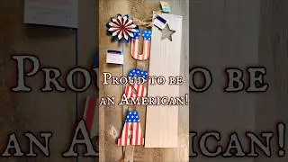 Dollar Tree USA Sign 🇺🇸 &hearts;️ #crafts #crafting #dollartree #patriotic #diy #fypシ #handmade #short #fyp