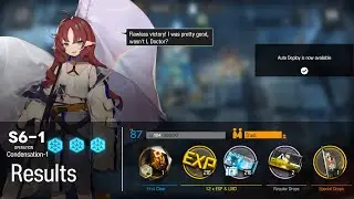 [Arknights] Chapter 6 map S6-1 ( Low rarity squad with amiya and lapland )