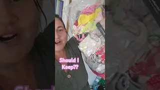 Baby Clothes! #shorts #declutter #baby #clothing #moving