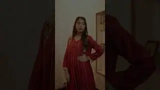 Rusty Red Kalidar Dress | Gotta Dori & Sheesha Work Elegance
