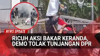 Demo Ricuh di Mataram! DPRD NTB Didesak soal Kenaikan Tunjangan DPR RI
