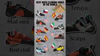 Best Rock Climbing Shoes In The World | #shorts