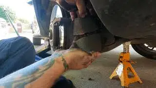 2021 Mercedes Benz GLC 63 AMG (Driver side rear brakes replacement)