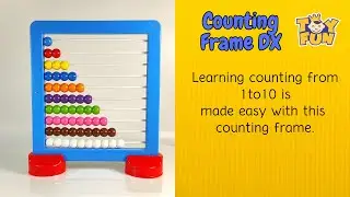 TOYFUN Counting Frame DX | Educational Maths toy for kids age 3 years above| Learn Counting Easily