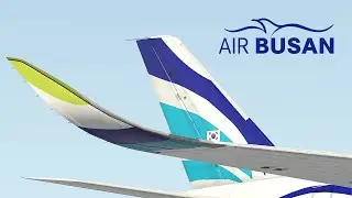 Delivery Flight: First A350 XWB to Air Busan (X Plane 11)