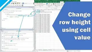 Учебник Excel: использование VBA для мгновенного изменения высоты строки в зависимости от значени...