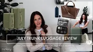 JULY CHECKED & CARRY ON TRUNK LUGGAGE REVIEW IS IT WORTH IT?