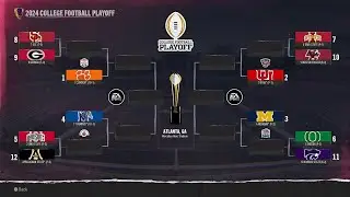 Week 13: Unranked Tennessee Beating #1 Georgia Causes CFP CHAOS! (Lipscomb Bisons Dynasty Year 1)