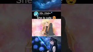 She is too cute 😍 | Love is like a cocktail |  #anime #shorts