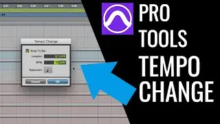 Как изменить темп в Pro Tools